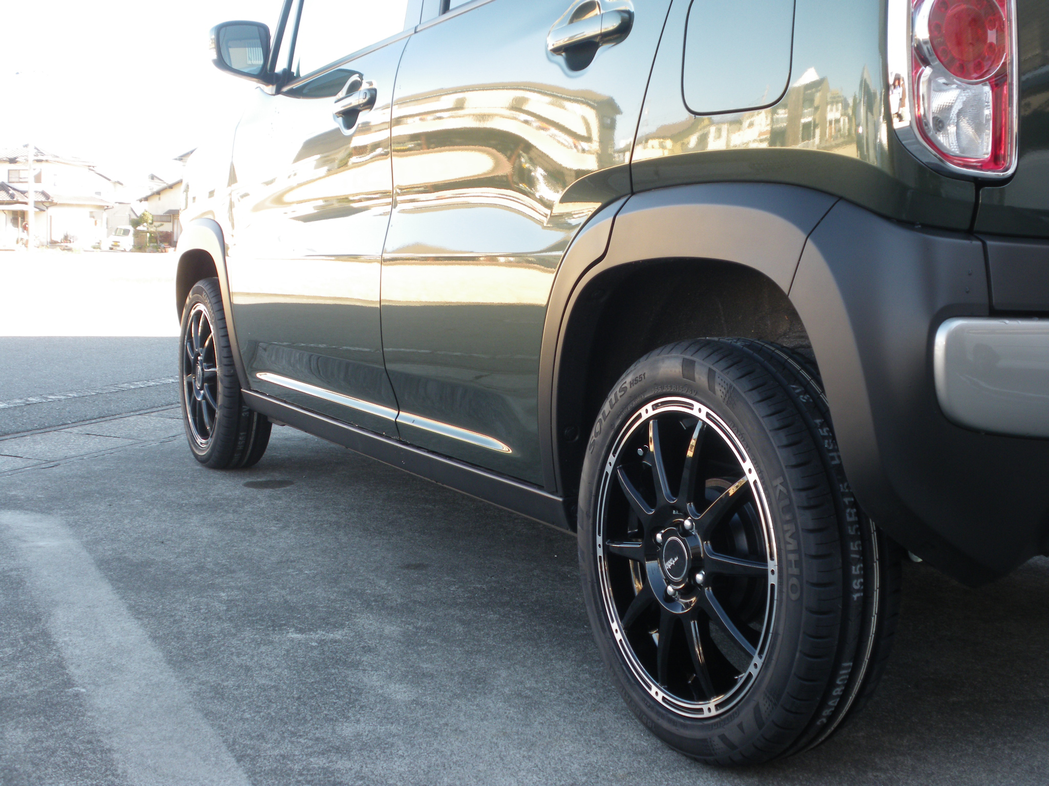 新製品 【ジェラール】をハスラーに取り付けてみました | タイヤ  